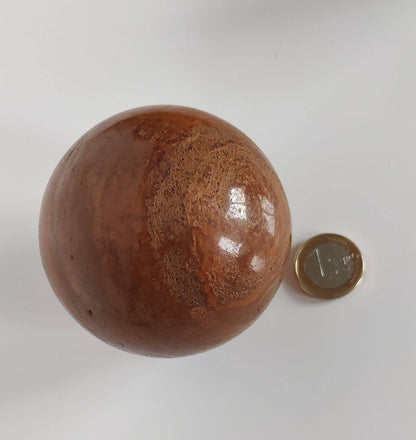 Brazilian Yellow Jasper Sphere — 75 mm